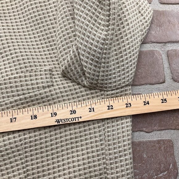 Bachrach Blazer Men 42L Beige Tan Check Tweed Classic Wool Jacket Canada VTG - Picture 5 of 14